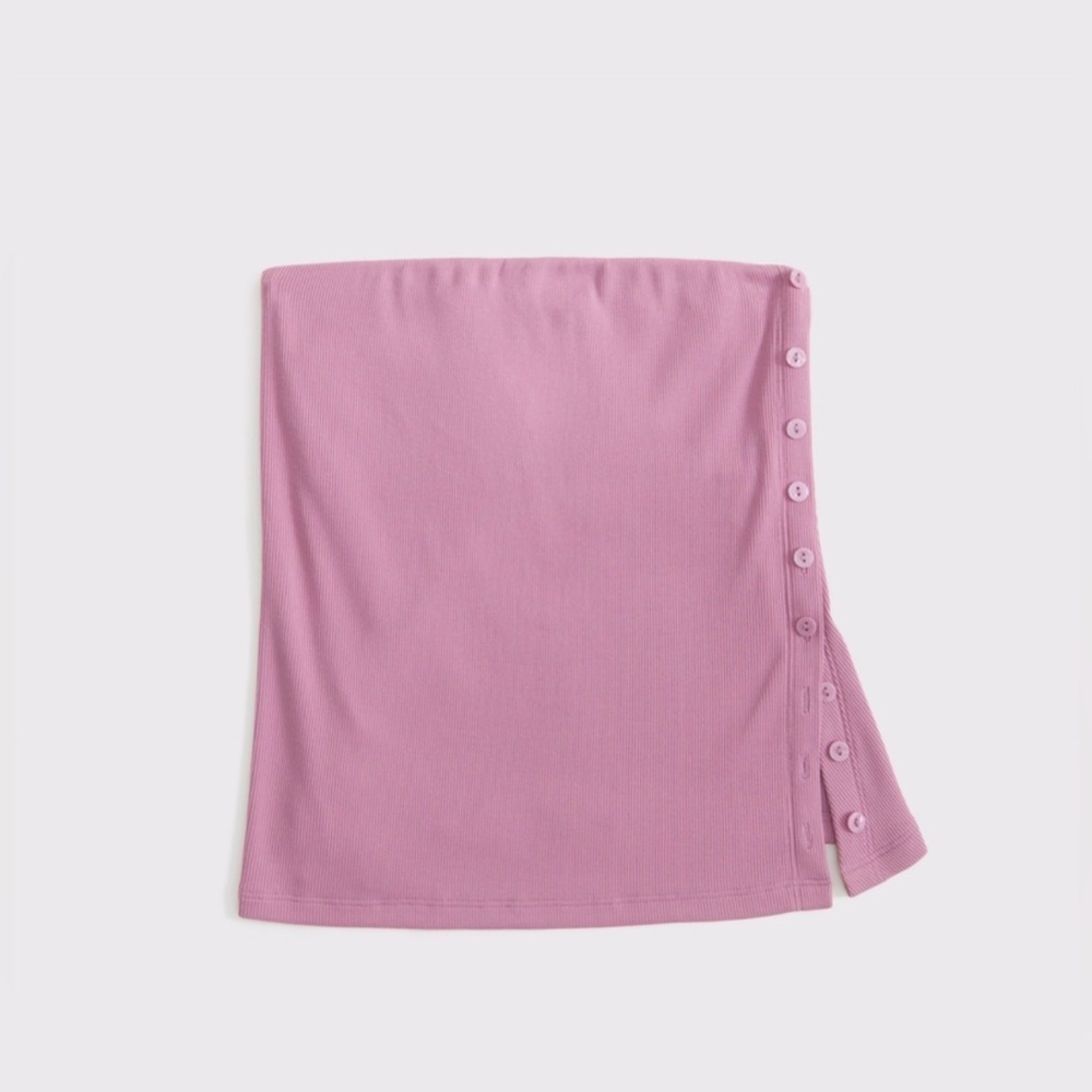 Abercrombie Side Button Tube Top